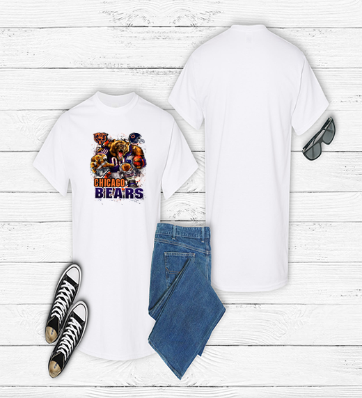 Football Mascot Short sleeve T-shirt (White)